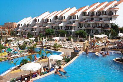 Hotel Paradise Park Pools & Main Building